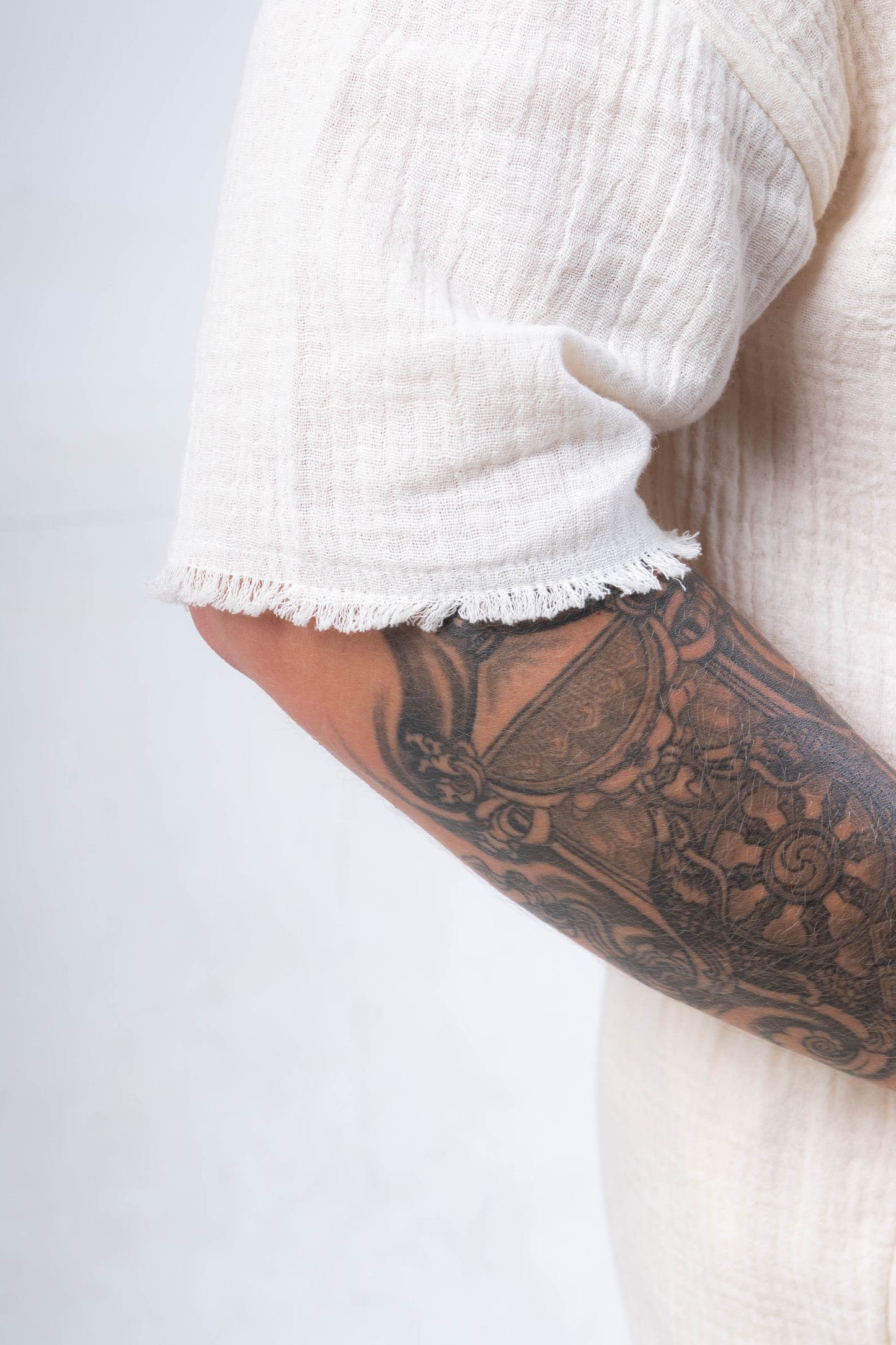Soft Flow - Leinen-Musselin T-shirt