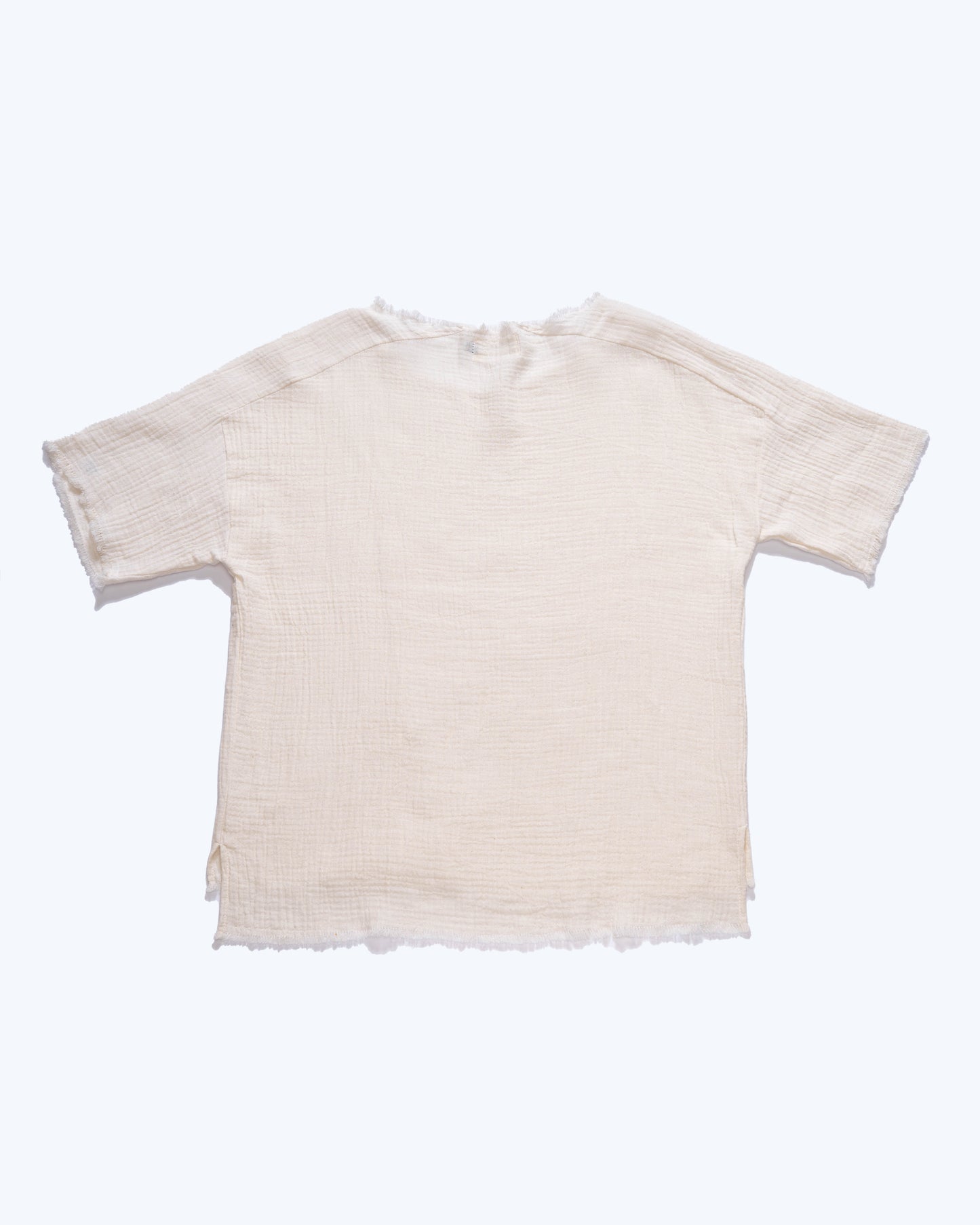 Soft Flow - Leinen-Musselin T-shirt